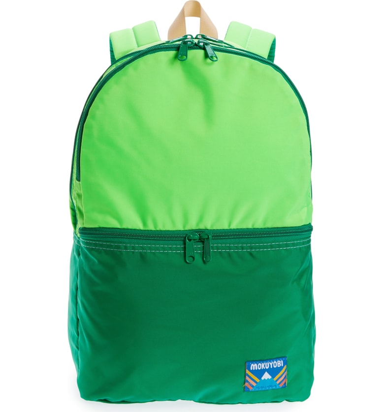 Cool backpacks for tweens and teens: Mokuyobi Nilson Nylon Two-Toned Backpacks