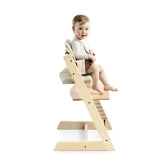 Stokke enables eating, playing, and learning all in the same spot. Though you may want to keep the eating and playing separate.