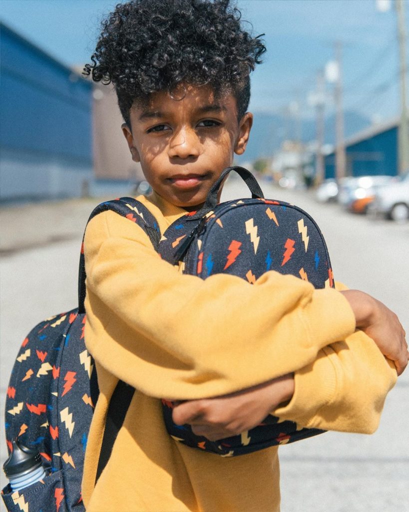 Coolest backpacks for grade school: Parkland lightning backpack | Back to school guide 2019 Cool Mom Picks