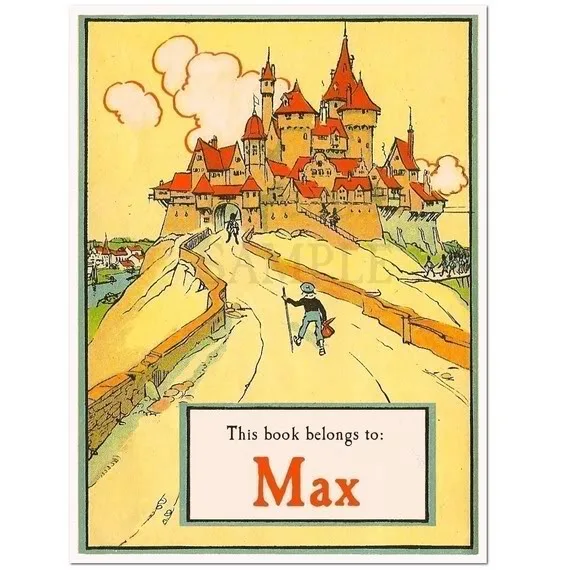 Bookplates that make me fall in love with books again