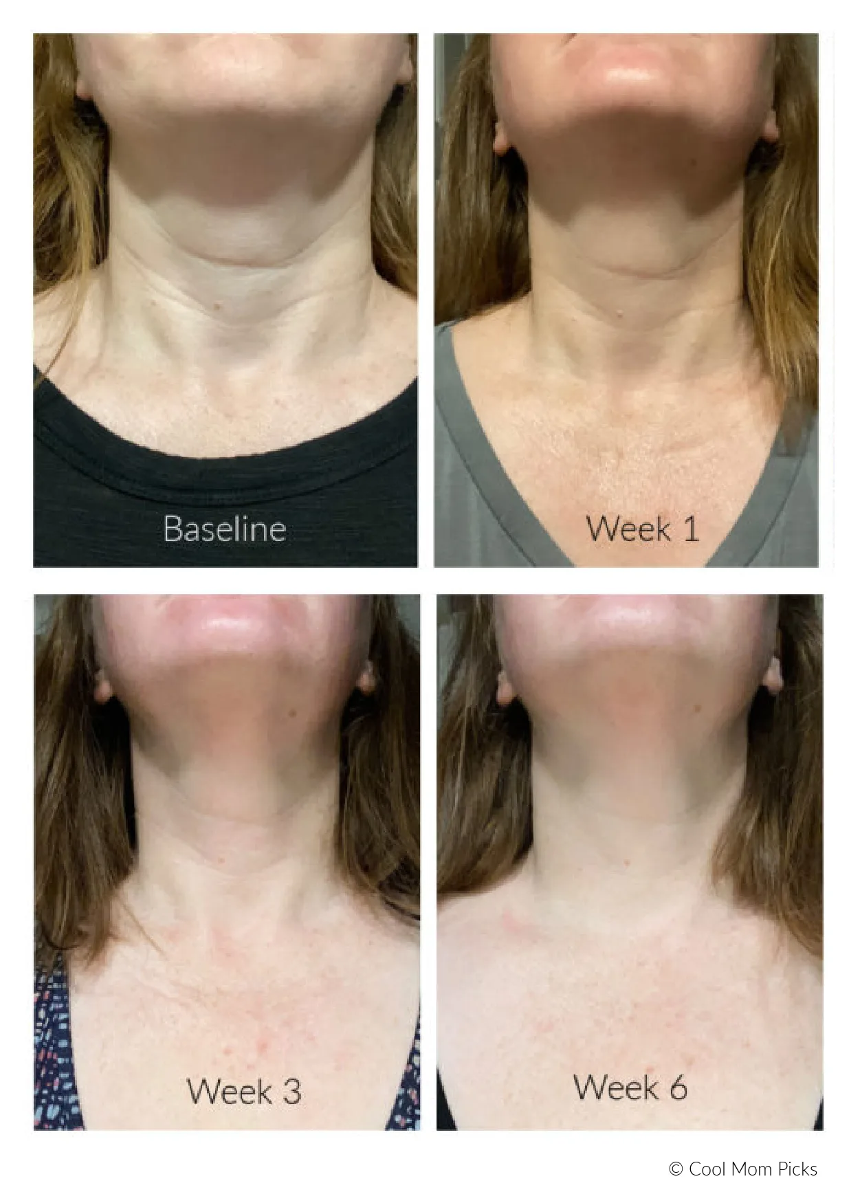 Use the DefenAge 8-in-1 BioSerum with the neck cream.
