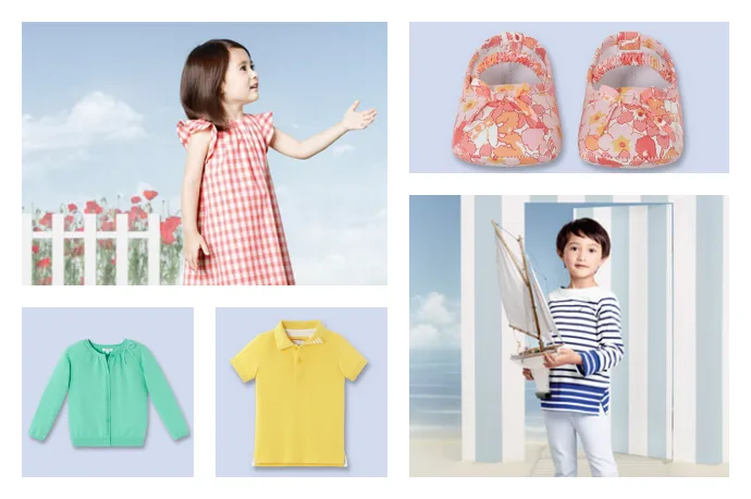 Adorable spring clothes for kids at Jacadi