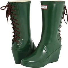 Hunter rain boots that stand out from the crowd