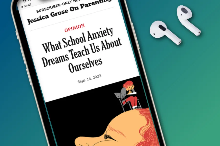 Great articles to read right now, especially for parents