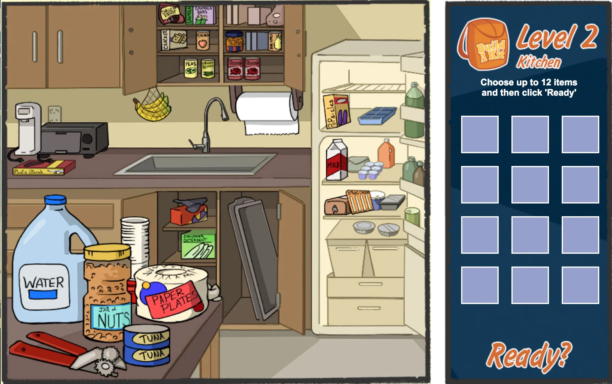 Disaster preparedness games and worksheets for kids
