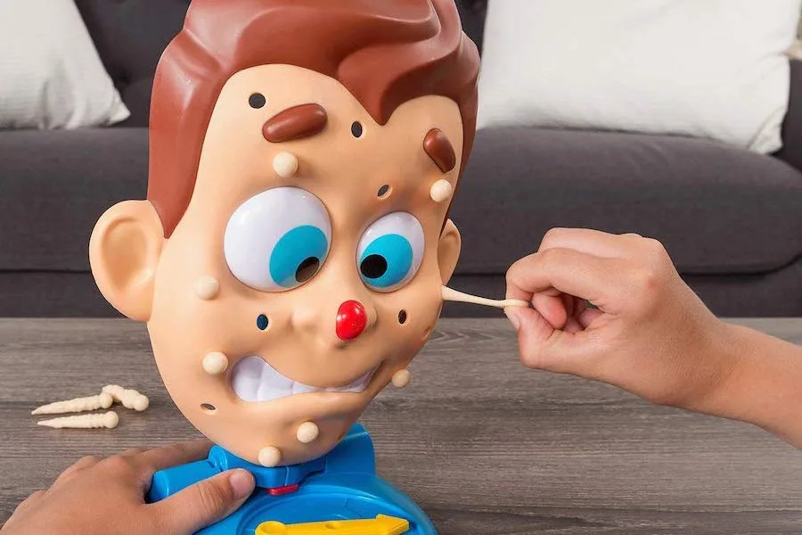 Now trending: Gross family games. Family night just got a whole lot yuckier.