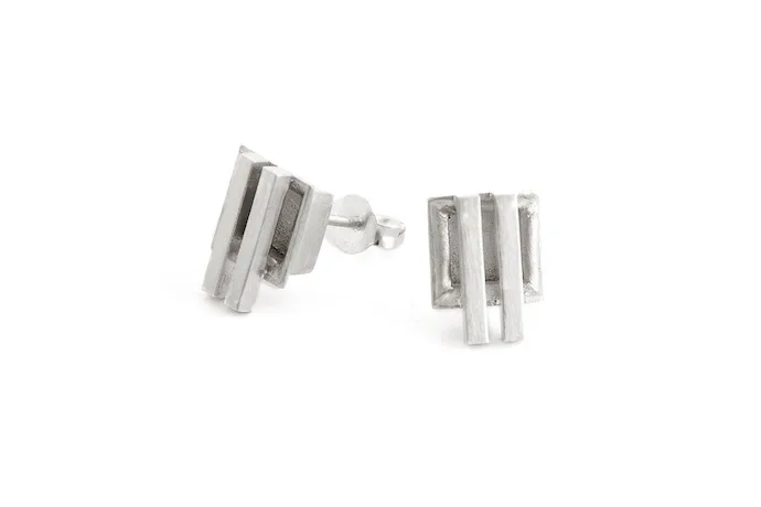 WTC commemorative earrings by Pico Design help support the 9/11 Memorial Fund