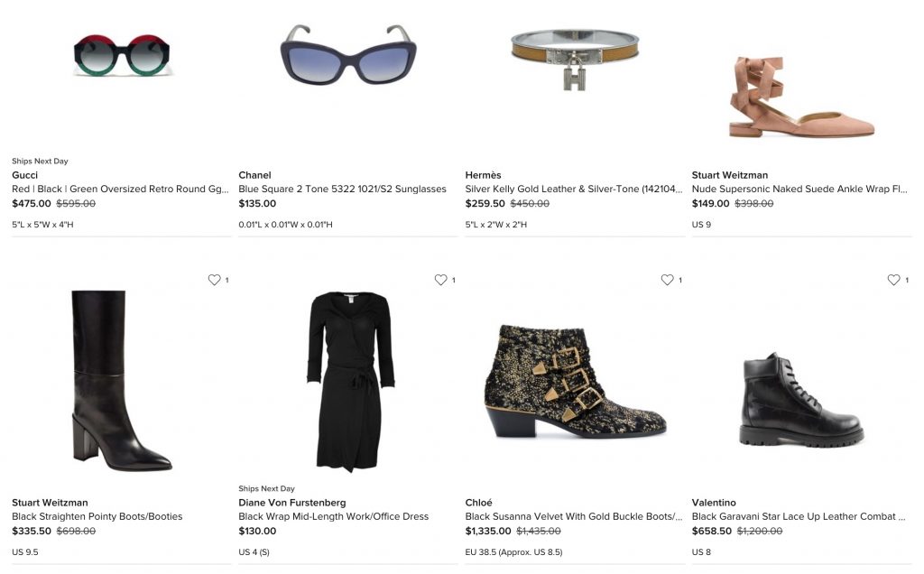 Comparing the top consignment and resale shops online: Tradesy