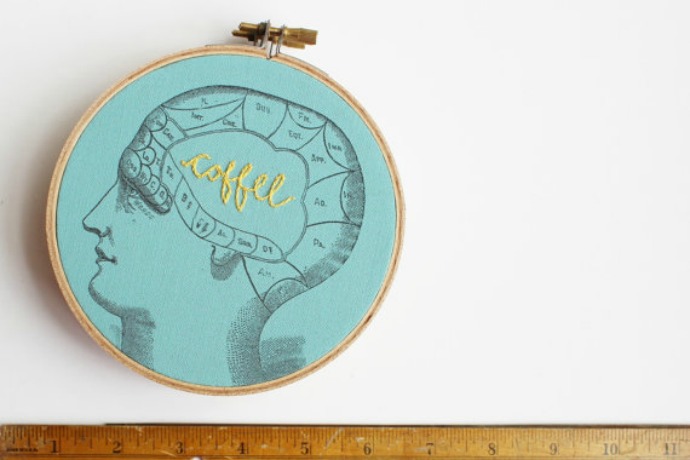 Merriweather Council's custom embroidery hoop art