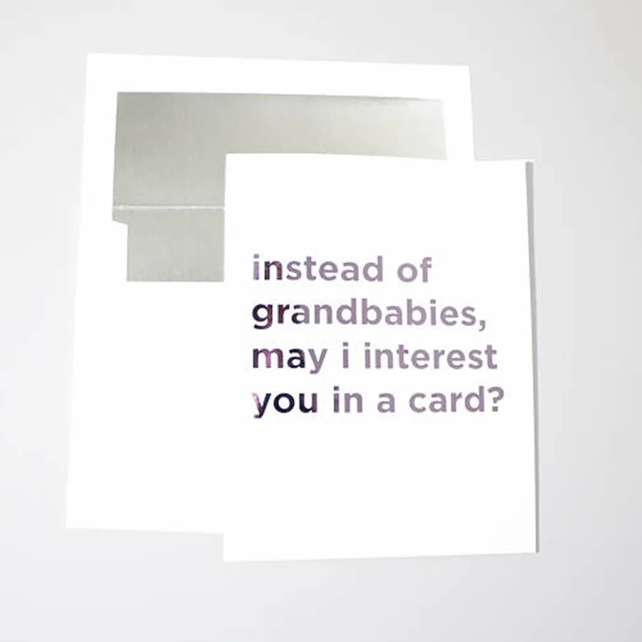 Funny Mother's Day Cards: Grandbabies Card