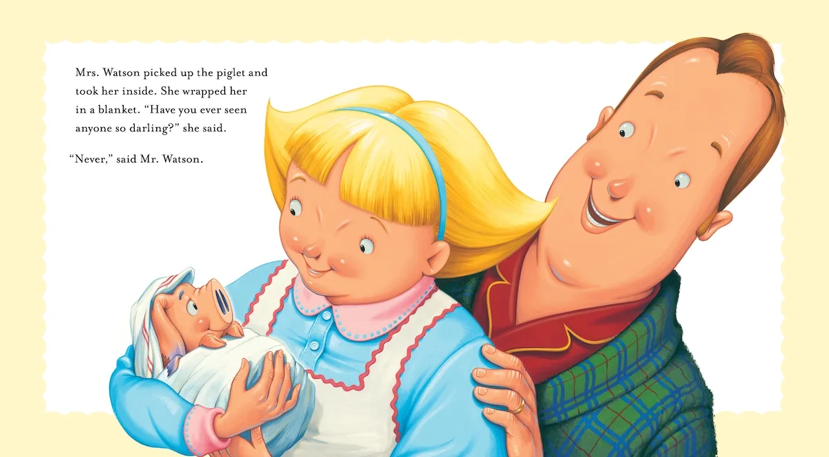 A Piglet Named Mercy by Kate DiCamillo and Chris Van Dusen Introduces Mercy's origin story to younger readers in this new picture book (sponsor)