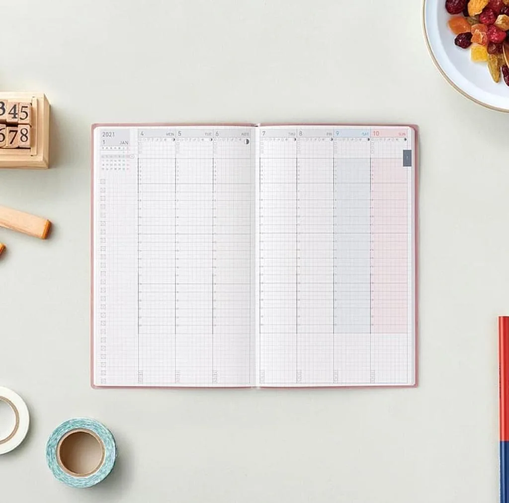 2021 Planners: No-frills minimalists will like the Jibun Techo slimline planner