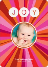 Coming to your mailbox: Joy, Peace, and Cheer.