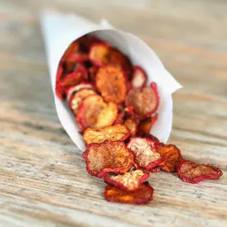 Five vegetable chips that make healthy eating easy