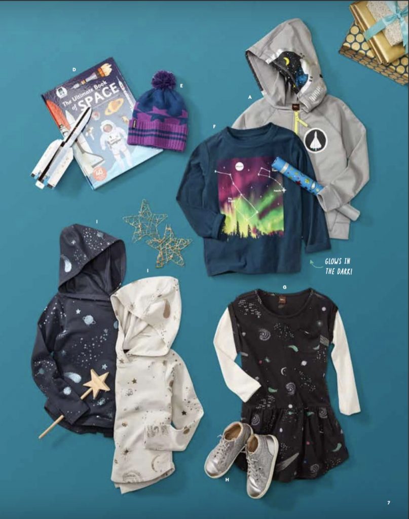 Tea Collection stargazers collection of cool clothes for kids