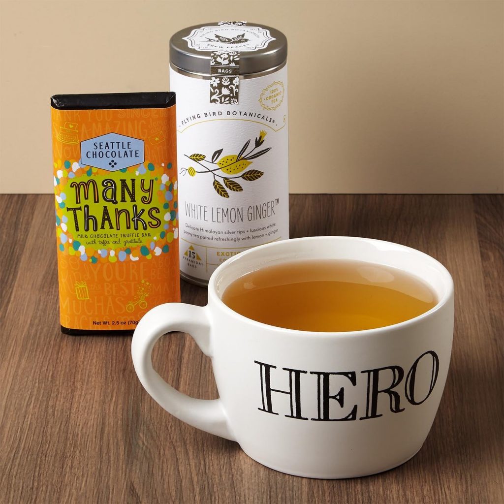 You're My Hero gift box supporting women-owned small businesses
