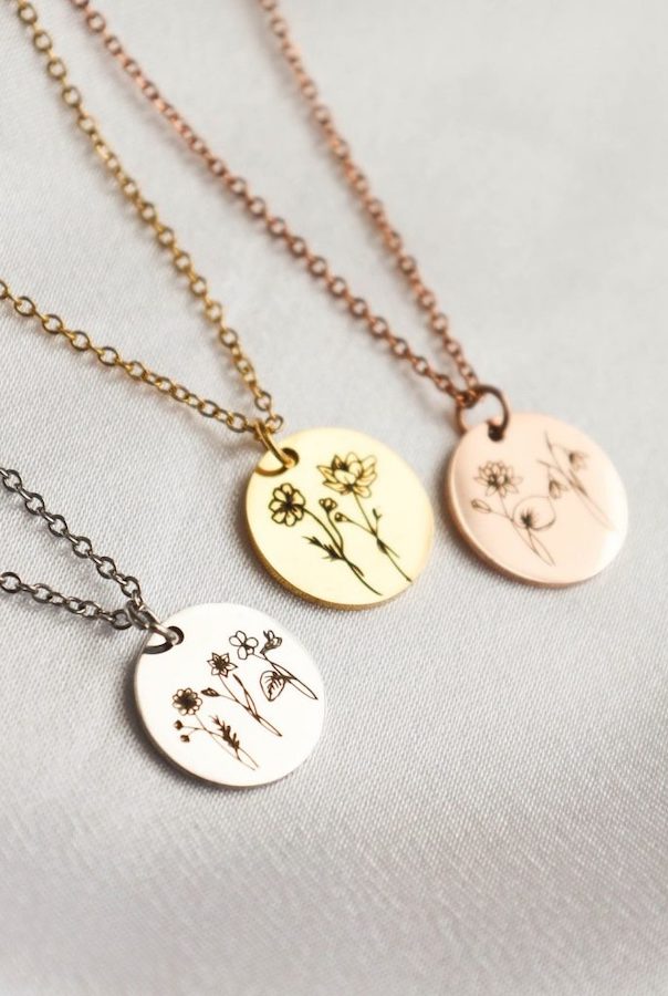 Beautiful Life Prints Products flower necklaces are perfect for Mother's Day and under $25