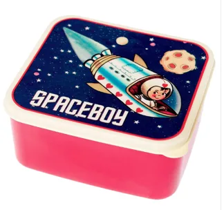 Space boy to the rescue! Or...to the lunchroom!