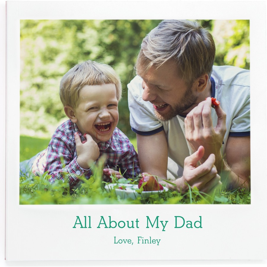 All about my dad 20-page custom photo book | Father's Day gifts under $20