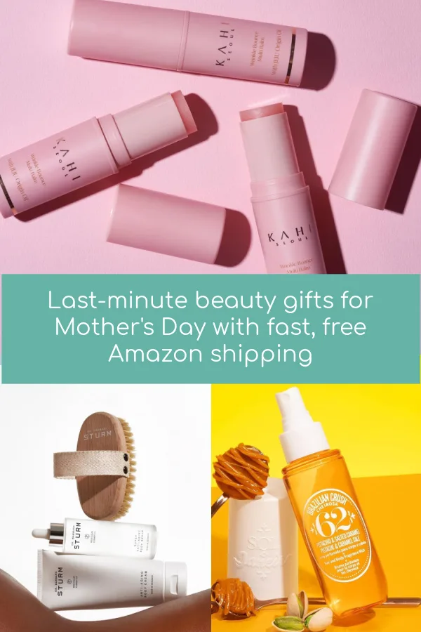 Last-minute beauty gifts for Mother's Day with fast, free shipping