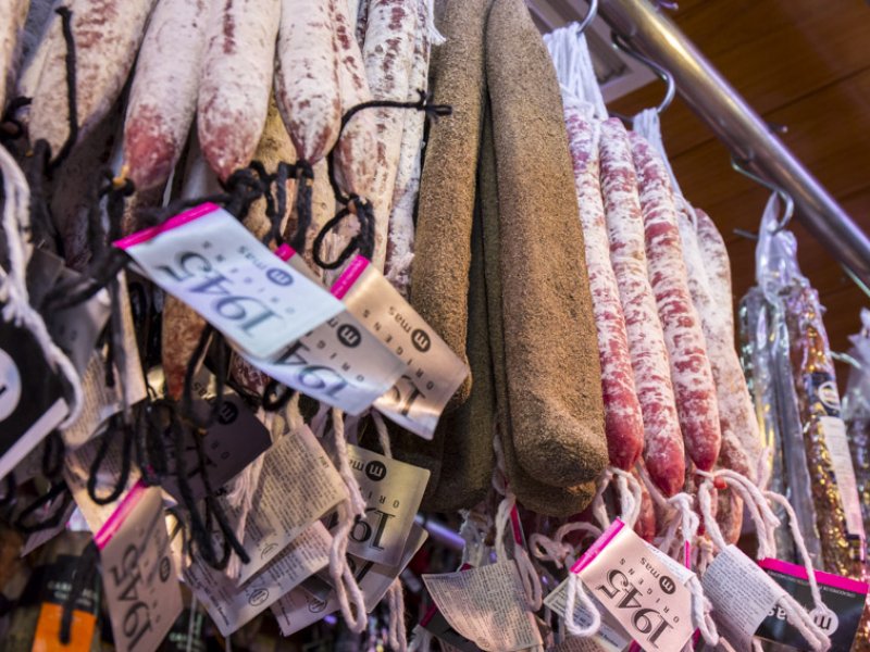Travel to Barcelona with teens: You must hit the Boqueria Market for lunch!