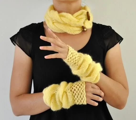 No glove...
