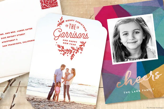 This year's best holiday cards from Minted.