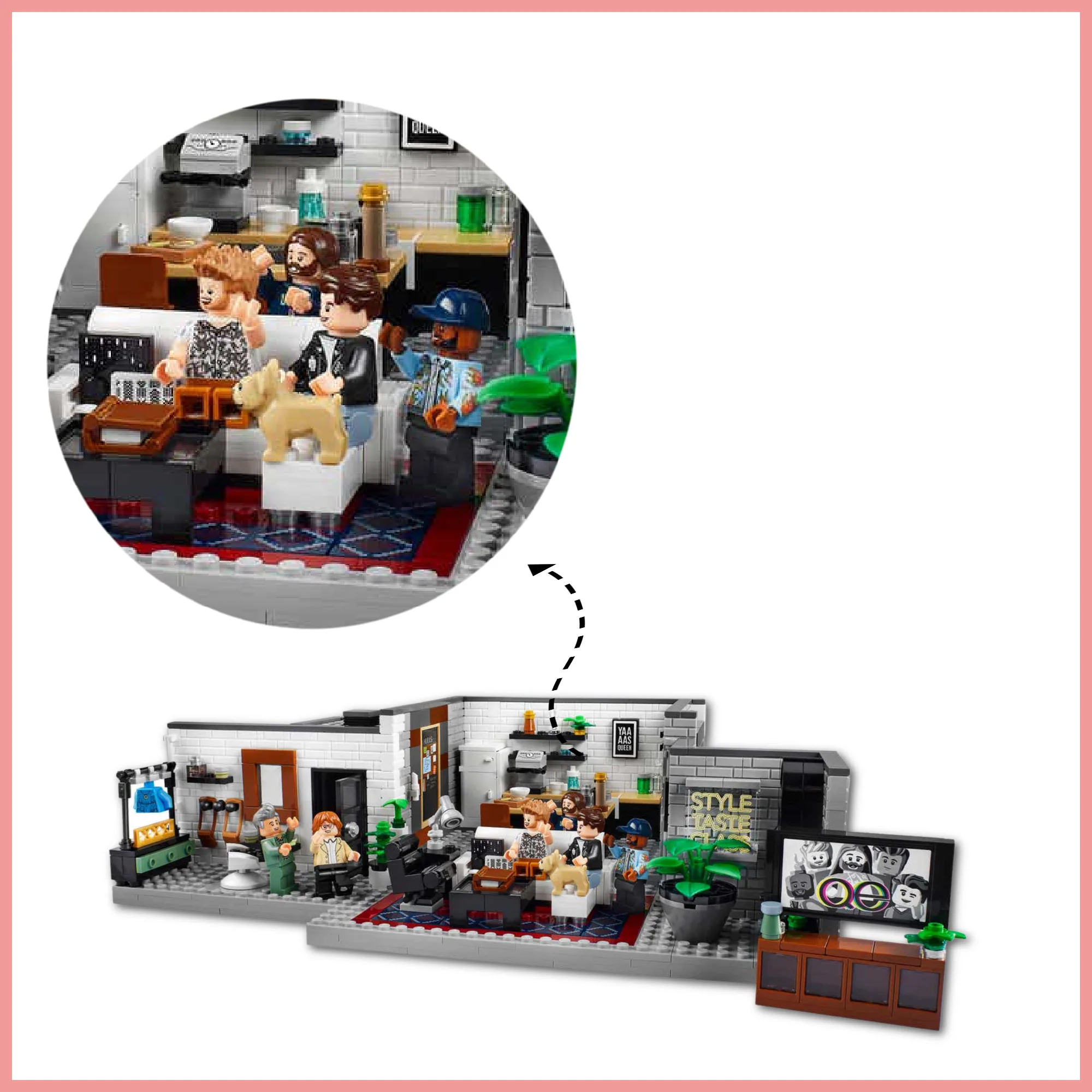 The new Queer Eye LEGO set coming Oct 1!