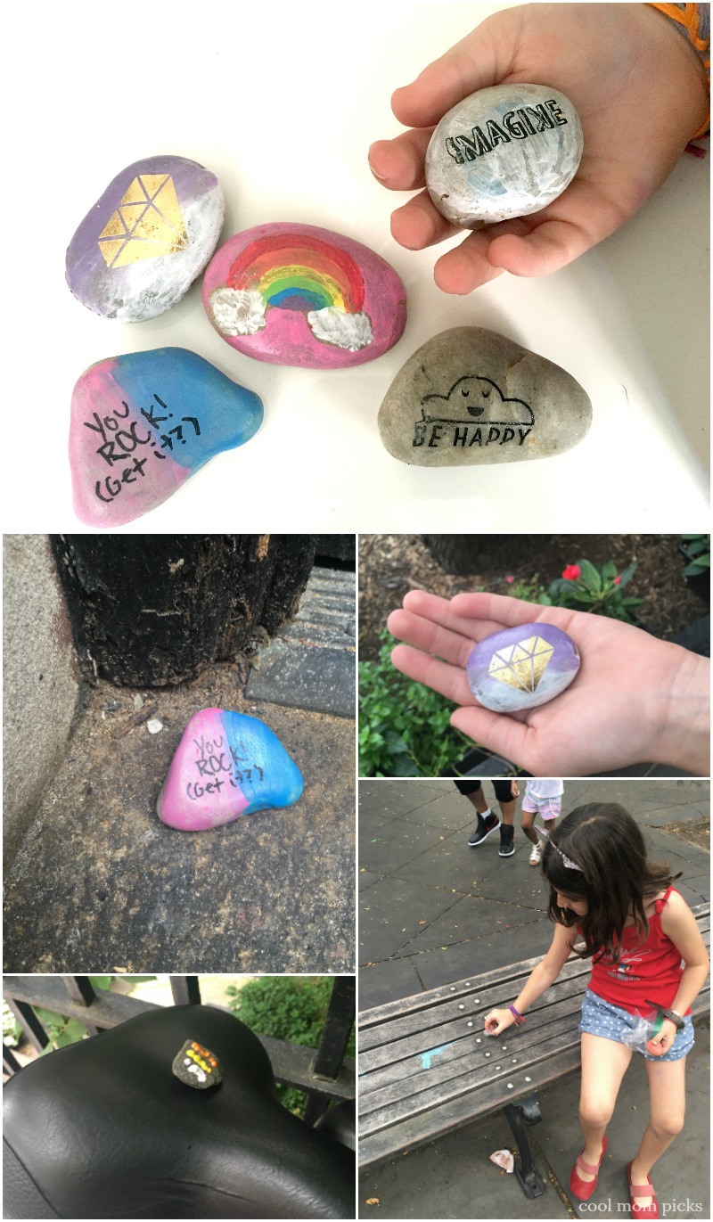 How to turn painted rocks into random acts of kindness for kids | mompicksprod.wpengine.com