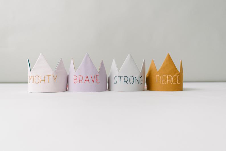 10 best holiday gifts for little kids 3-7 : DIY fabric crown patterns | Small Business Holiday Gift Guide 2020