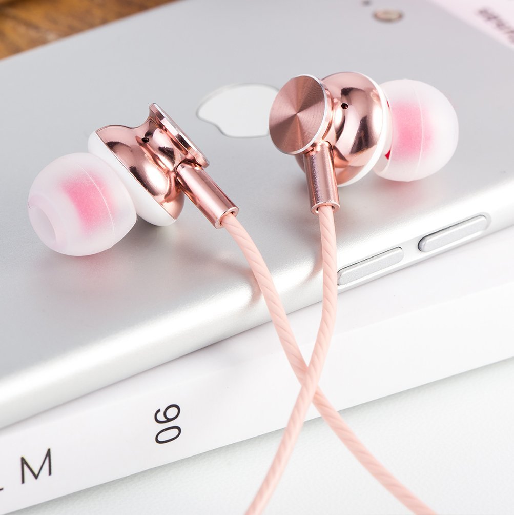 Mijaer Earbuds in Rose Gold | Cool, affordable Mother's Day gifts under $15