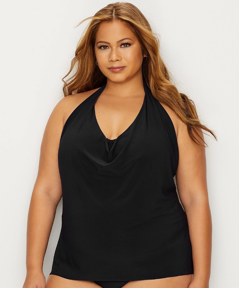Swimwear that honors women's bodies: Magic suit plus-size swimwear 