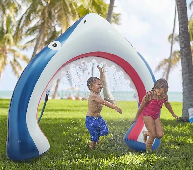 Fun outdoor water toys for kids: This sensory water table is a great option for kids with limited mobility who still want to enjoy cooling off outdoors.