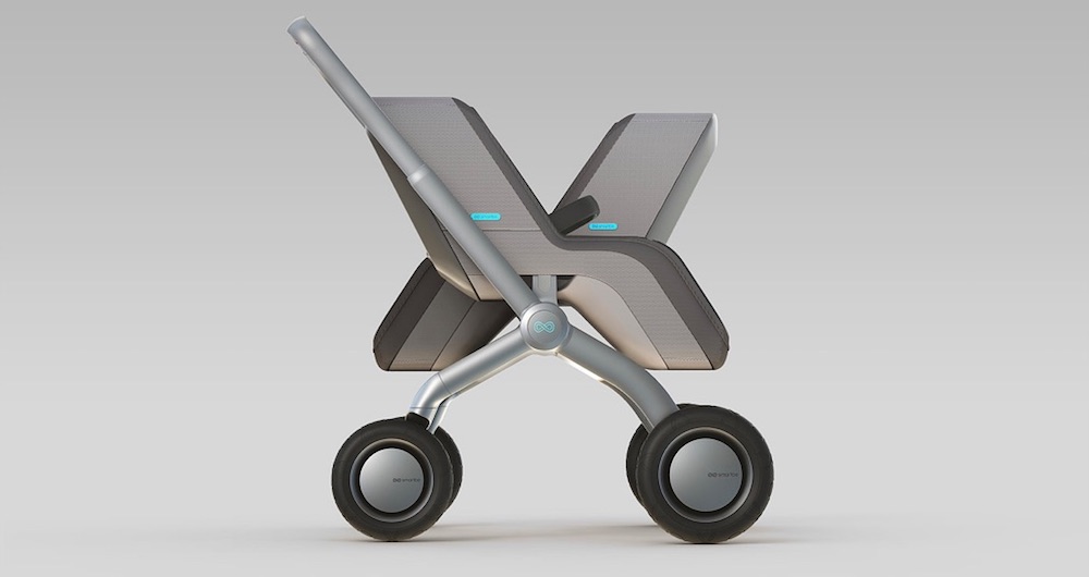 The SmartBe self-propelled stroller. OMG.