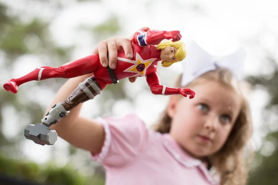 Custom superhero dolls kids design themselves at Hero Me!
