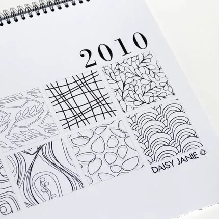Write appointments inside the lines, and then color outside of them