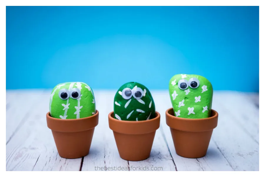 7 fun, not-so-prickly cactus crafts for kids that will endure in any climate.