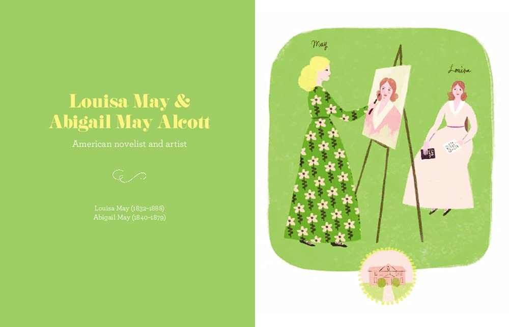 The Alcott sisters are some of my favorite sisters in Spectacular Sisters by Aura Lewis.