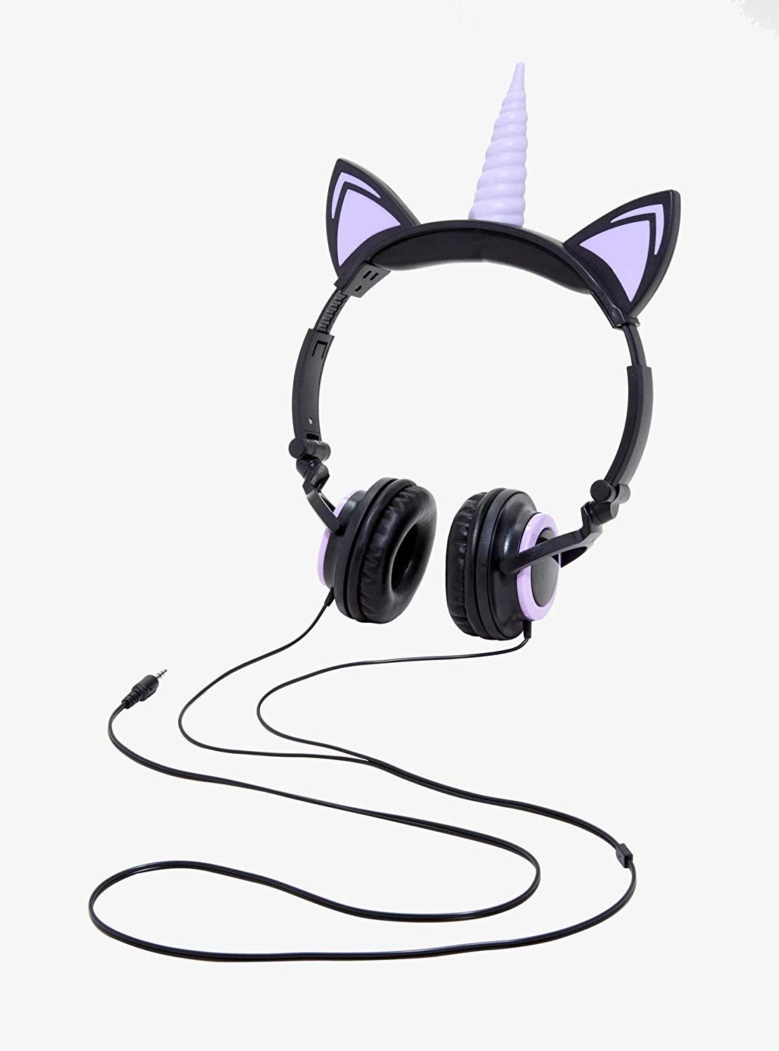Cool gifts for tween girls: Unicorn headphones that light-up too!