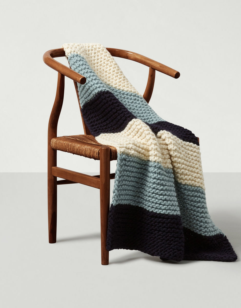 10 best gifts for grandparents from small businesses: Hand-knit blanket pattern and supplies from Wool and the Gang