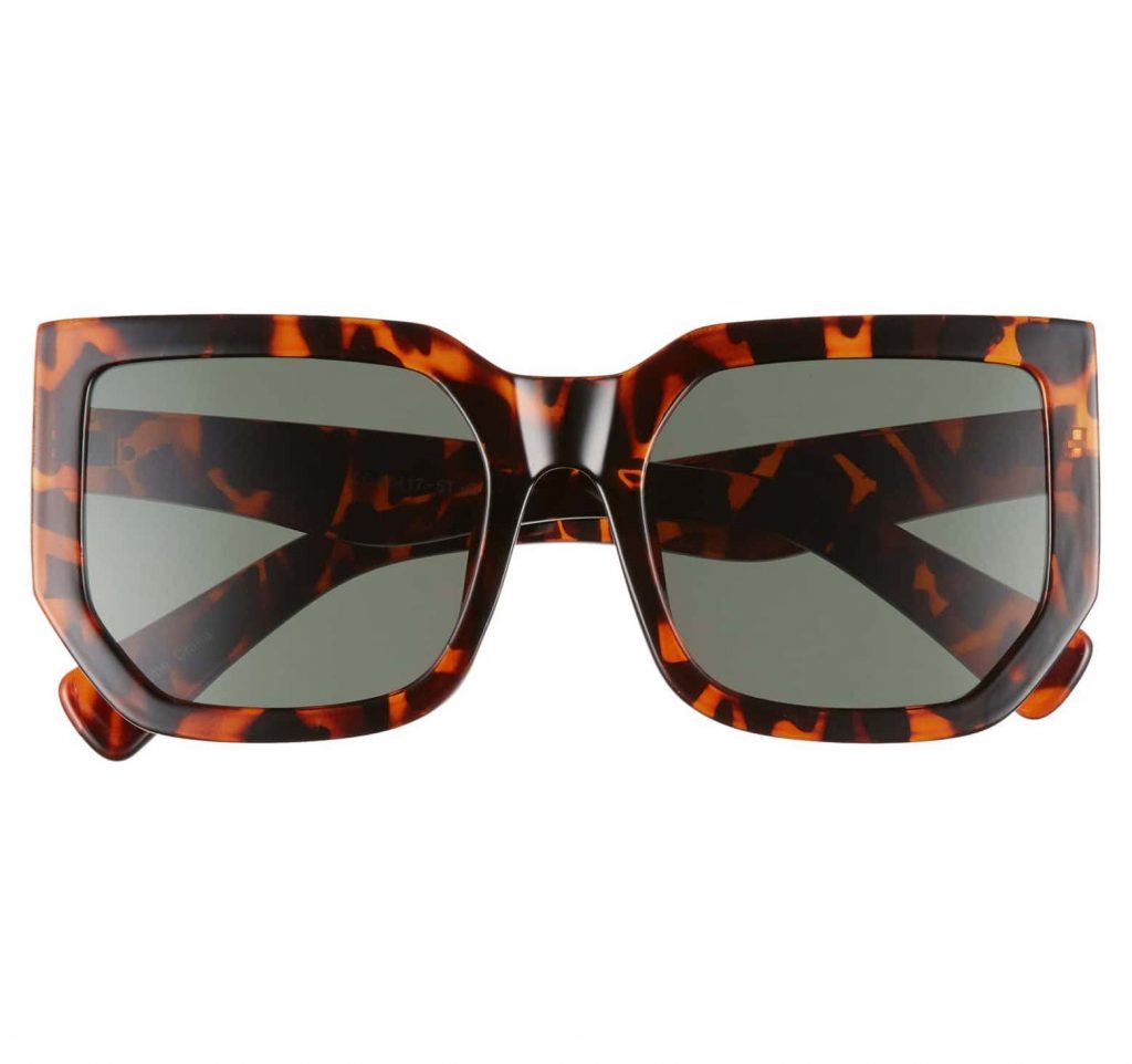 Eyewear trends for 2019: Square frames like Leith angular square frames which are super affordable