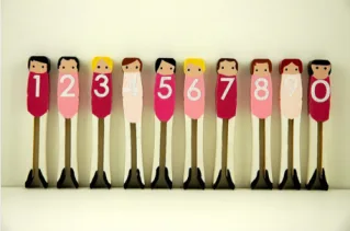 One little two little three ballerinas