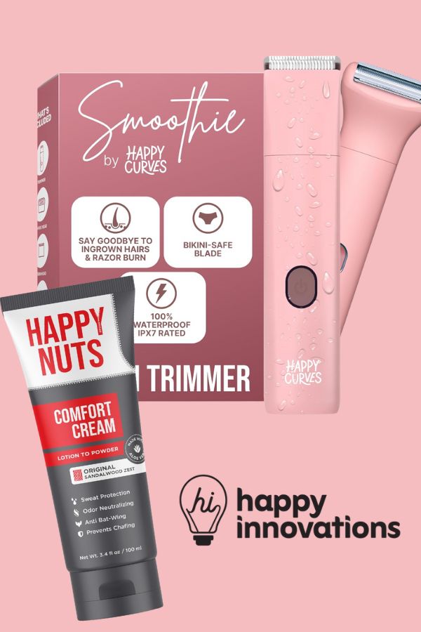 happy nuts happy curves cream trimmer