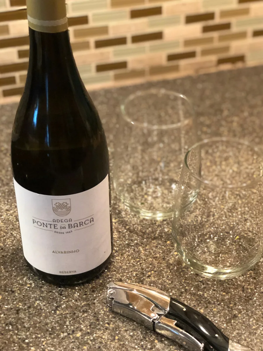 Vino Verdhe Alvarinho is a versatile white from Portugal that goes with all kinds of food (sponsor)