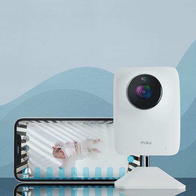 Miku Smart Baby Monitor tracks sleeping and breathing patterns wirelessly! | Best luxury baby gifts and shower splurges