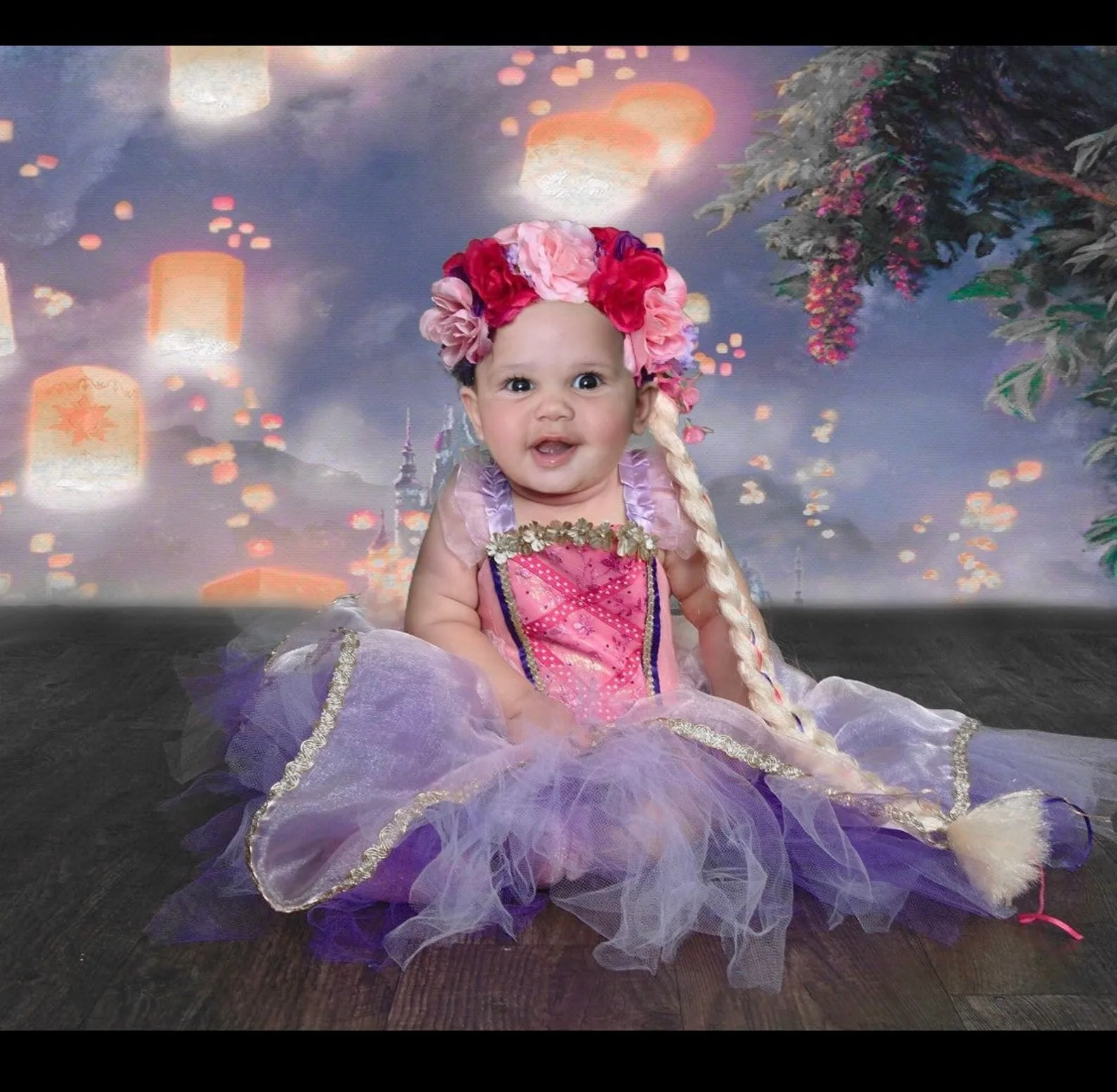 Baby Rapunzel costume: Cutest baby Halloween costumes on Etsy
