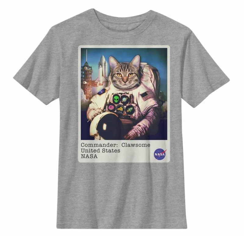 NASA cat t-shirt at Target