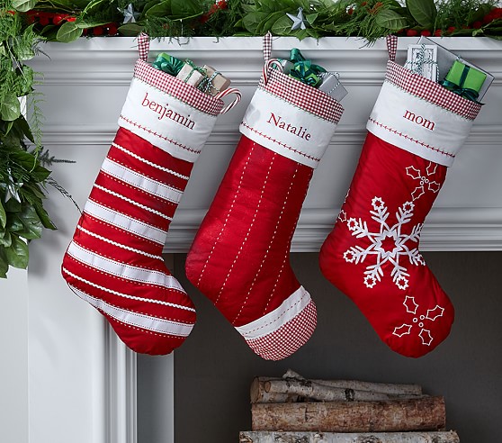 Personalized stockings from PBK on sale