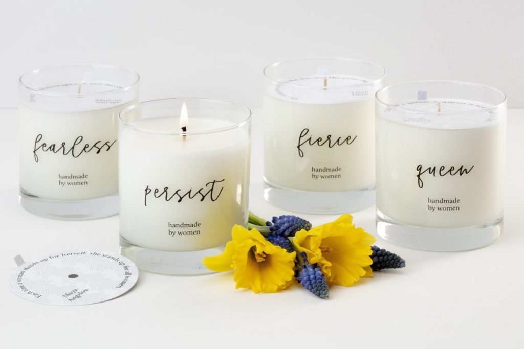 Gifts that give back: She Inspires collection of candles from Prosperity Candles, lifting women out of poverty