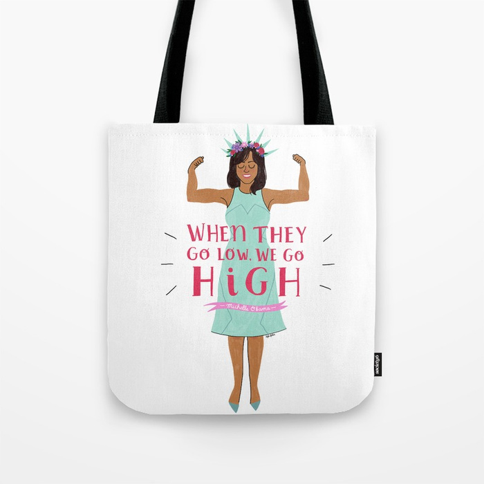 Feminist Mother's Day gift: Michelle Obama illustration on totes, tees, phone cases and more by Tyler Feder Feminist Mother's Day gift: Michelle Obama illustration on totes, tees, phone cases and more by Tyler Feder